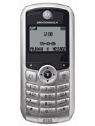 Best available price of Motorola C123 in Uk